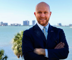 Thomas J. Nessler near the Florida waterfront
